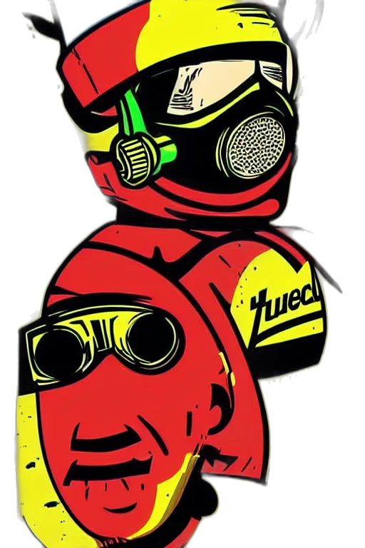 mask, robot, jacket, face transparent PNG cut-out
