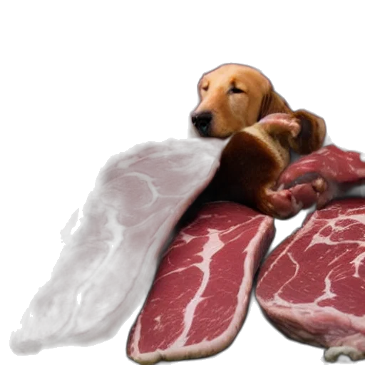 food, animal, creature, photorealistic, 3d render, concept art, meat, processing transparent PNG cut-out