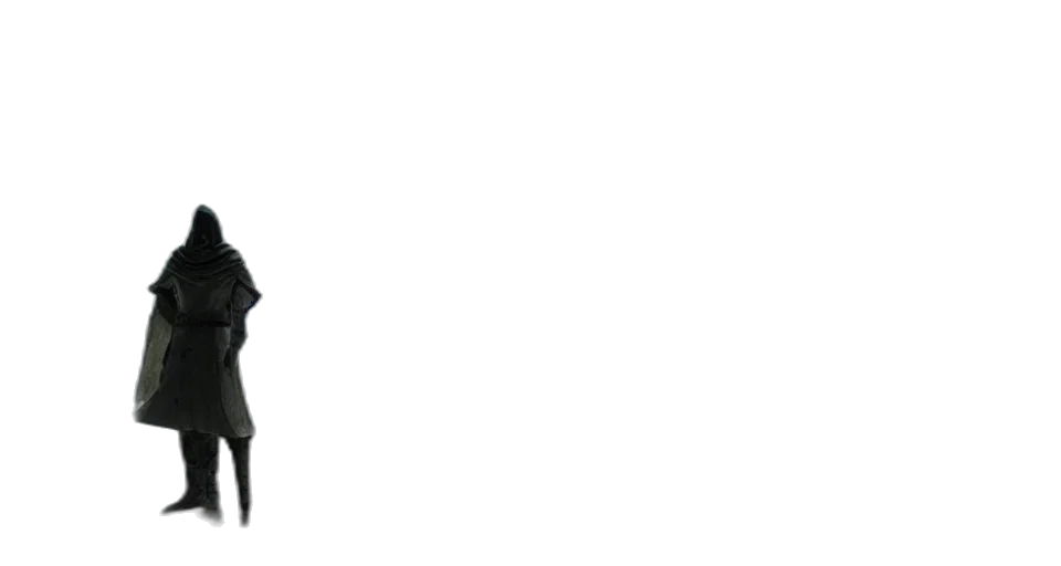 staff, jacket, mask, hat transparent PNG cut-out