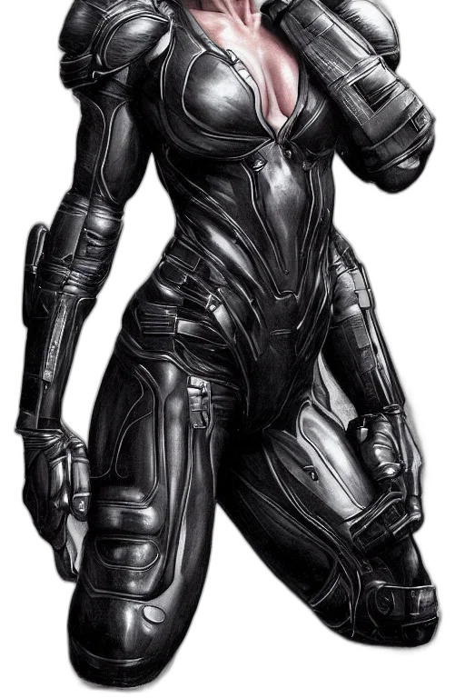 robot, weapon, comic book art, concept art transparent PNG cut-out