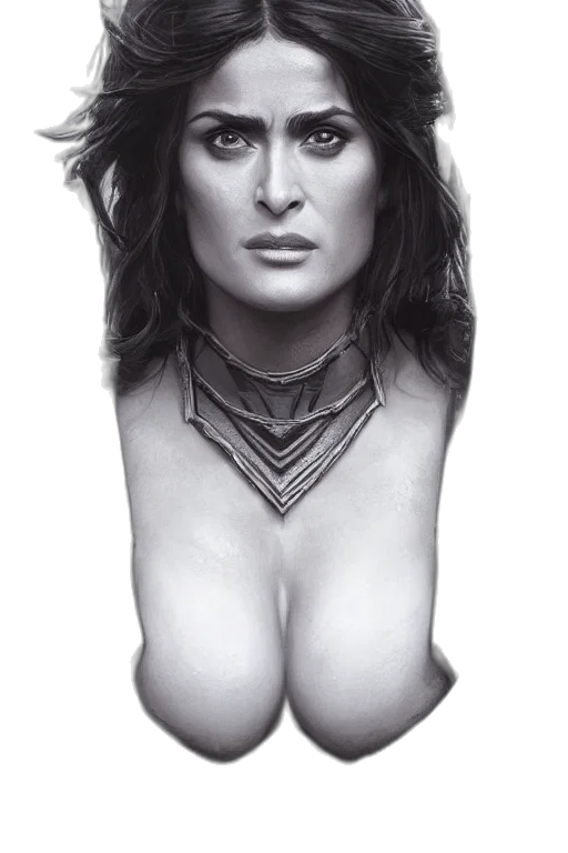 jewelry, face, crown, mask, photorealistic, fantasy art, pencil sketch, comic book art transparent PNG cut-out
