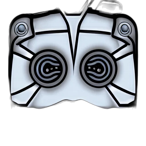 robot, mask, jewelry, face transparent PNG cut-out