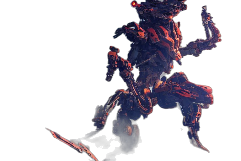 dragon, creature, robot, weapon transparent PNG cut-out