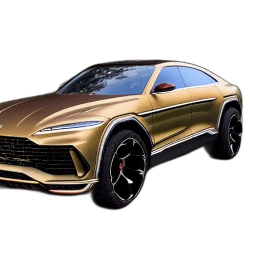 car, 3d render, concept art, photorealistic transparent PNG cut-out