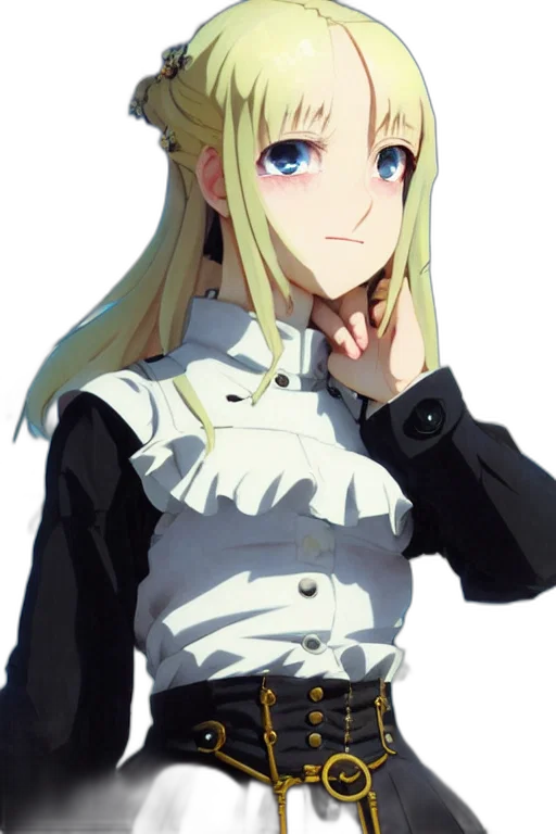 staff, jacket, face, dress transparent PNG cut-out