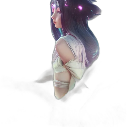 dress, mask, staff, crown transparent PNG cut-out