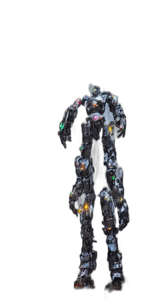 robot, jacket, weapon, jewelry transparent PNG cut-out