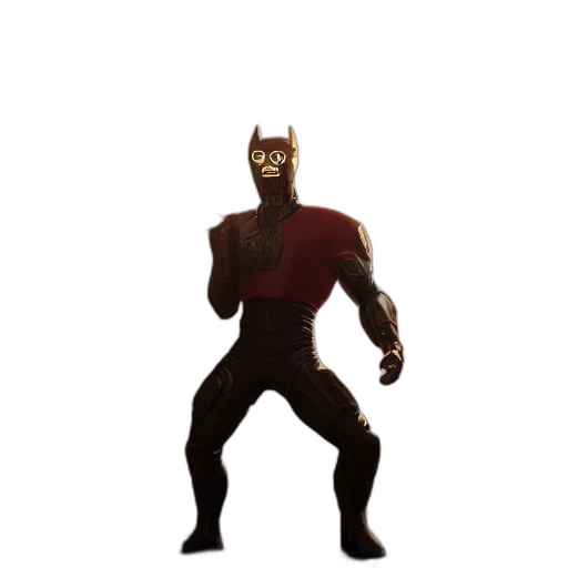 mask, animal, creature, robot, concept art, 3d render, comic book art, pixel art transparent PNG cut-out