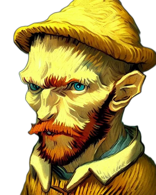 face, staff, mask, hat, fantasy art, concept art, comic book art, pixel art transparent PNG cut-out