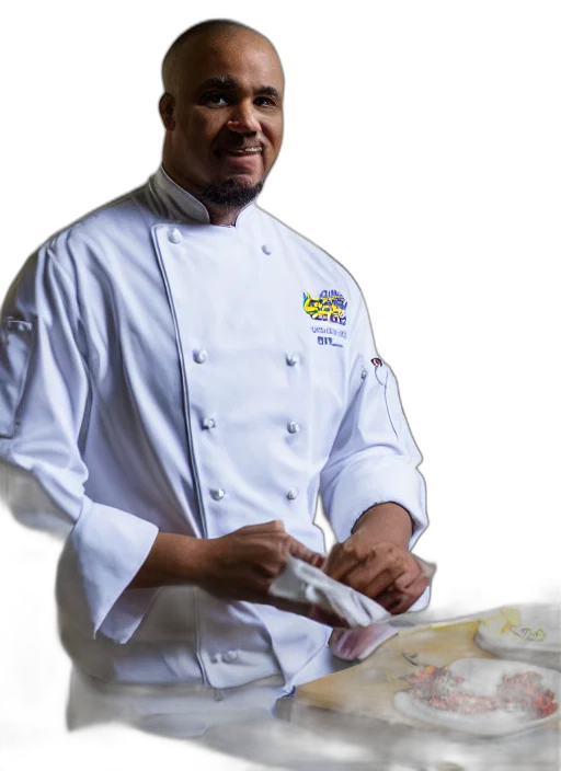 staff, food, jacket, portrait transparent PNG cut-out