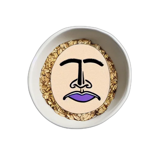 food, jewelry, mask, face, cartoon, bowl, oats, john transparent PNG cut-out
