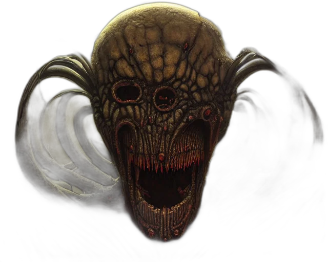 mask, creature, face, hair transparent PNG cut-out