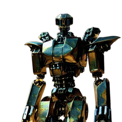 robot, concept art, 3d render, cyberpunk, golden, shiny, ornate, boxing transparent PNG cut-out
