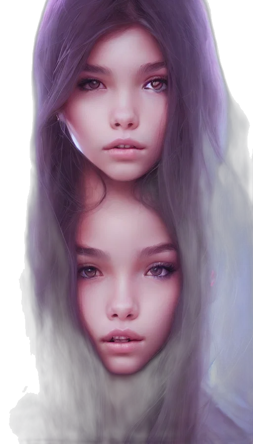 face, hair, creature, crown transparent PNG cut-out
