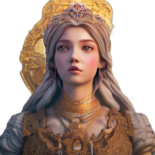 crown, face, jewelry, staff transparent PNG cut-out