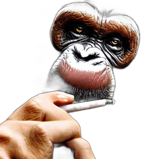 animal, staff, creature, face transparent PNG cut-out