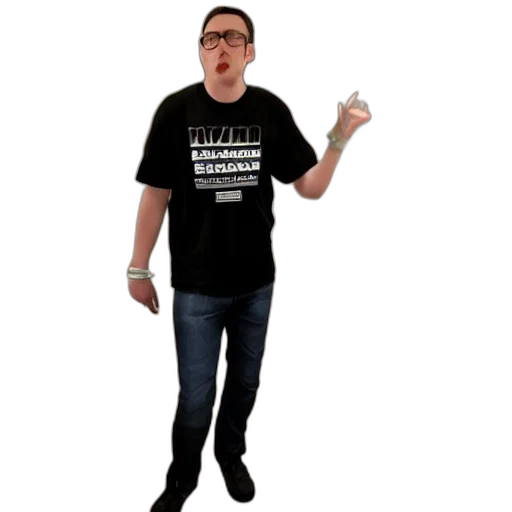staff, 3d render, average, discord transparent PNG cut-out