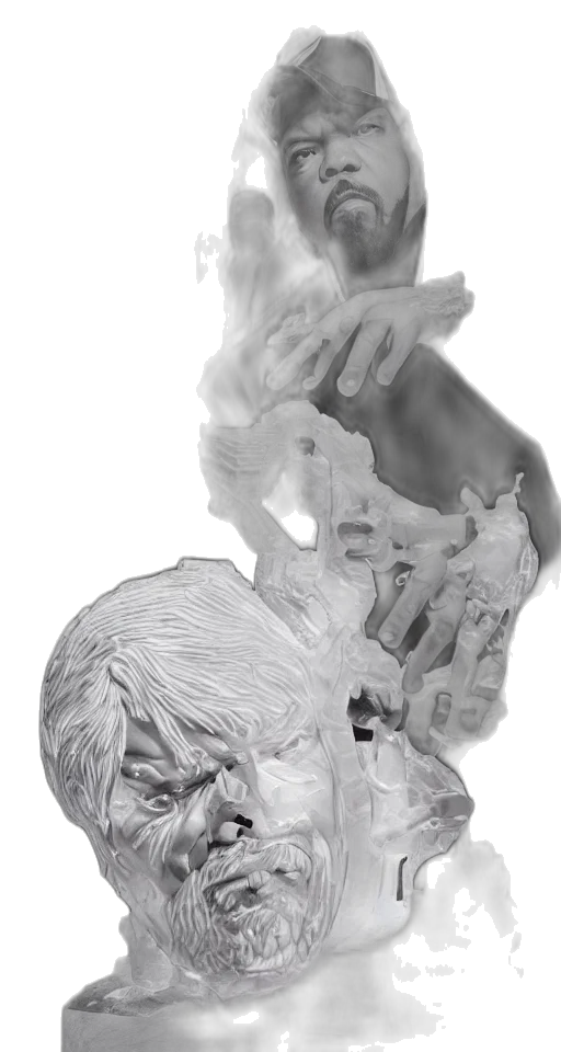 mask, face, hair, creature transparent PNG cut-out
