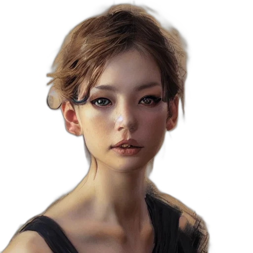 face, dress, robot, staff transparent PNG cut-out