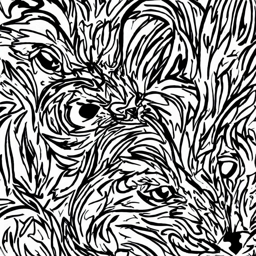animal, creature, face, mask transparent PNG cut-out