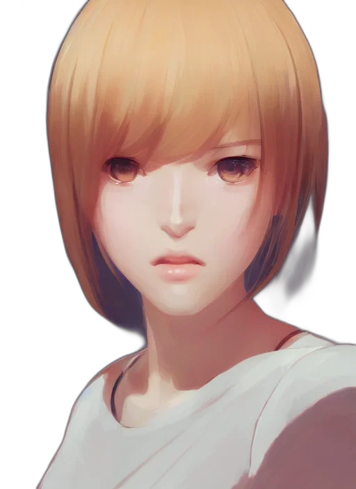 face, robot, mask, hair, photorealistic, anime, concept art, oil painting transparent PNG cut-out