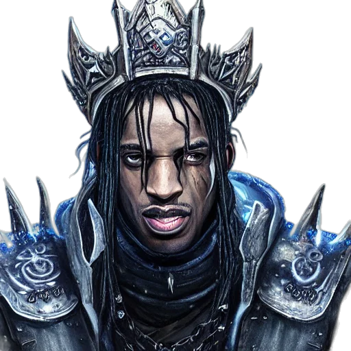 crown, face, fantasy art, concept art transparent PNG cut-out