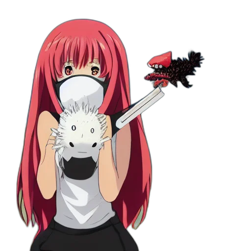 mask, weapon, creature, animal transparent PNG cut-out
