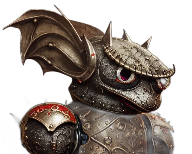 dragon, mask, face, sword transparent PNG cut-out