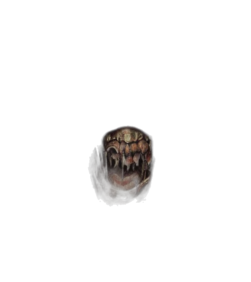 creature, mask, face, hair transparent PNG cut-out