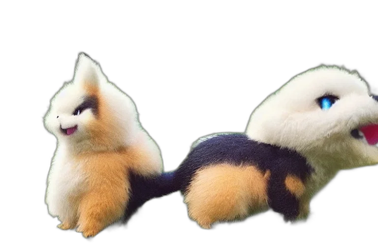 creature, animal, hair, staff transparent PNG cut-out