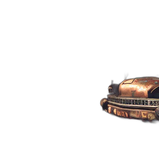 car, robot, weapon, crown transparent PNG cut-out