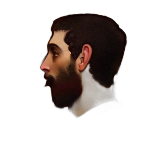 face, mask, hair, crown, photorealistic, concept art, 3d render, pixel art transparent PNG cut-out