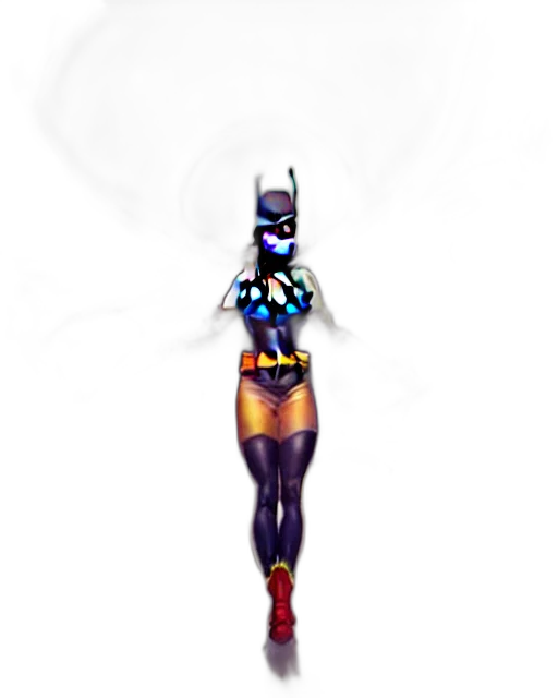 robot, dress, staff, mask transparent PNG cut-out