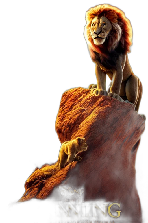 animal, crown, staff, creature transparent PNG cut-out