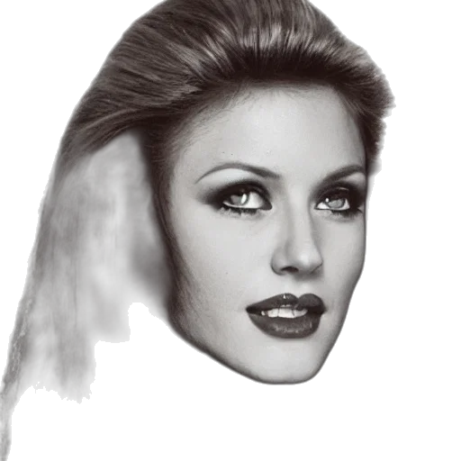 face, crown, hair, photorealistic, pencil sketch, cartoon, oil painting, supermodel transparent PNG cut-out