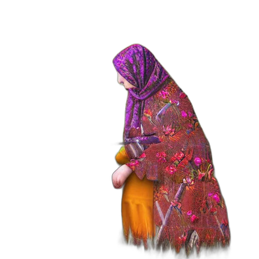 dress, jacket, umbrella, mask, concept art, 3d render, photorealistic, fantasy art transparent PNG cut-out