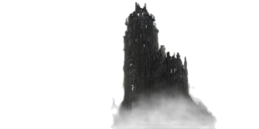 building, crown, dress, sword, concept art, fantasy art, 3d render, comic book art transparent PNG cut-out