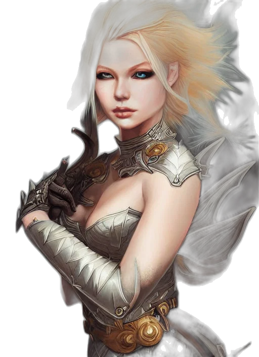 dragon, face, staff, sword, fantasy art, concept art, photorealistic, comic book art transparent PNG cut-out