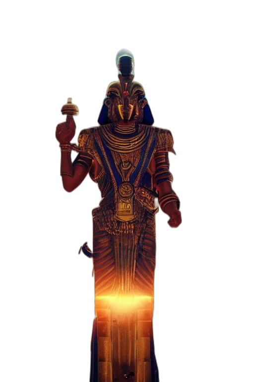 staff, jewelry, sword, robot, concept art, fantasy art, 3d render, pixel art transparent PNG cut-out