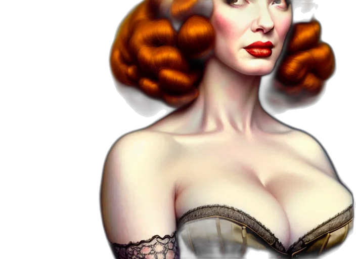 hair, crown, photorealistic, fantasy art, 3d render, concept art, portrait, shot transparent PNG cut-out