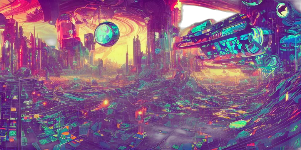 robot, concept art, cyberpunk, fantasy art transparent PNG cut-out