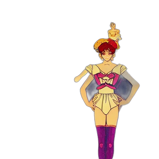 staff, dress, weapon, pixel art, concept art, anime, cartoon, red transparent PNG cut-out