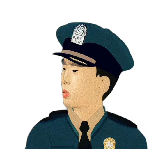 staff, face, mask, hat, photorealistic, cartoon, concept art, pixel art transparent PNG cut-out