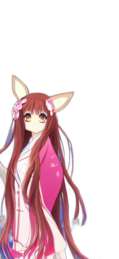 staff, dress, creature, mask, anime, pixel art, concept art, 3d render transparent PNG cut-out