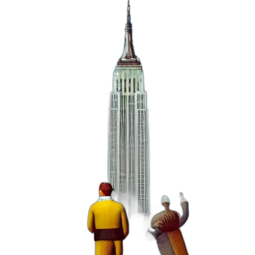 building, staff, robot, concept art transparent PNG cut-out