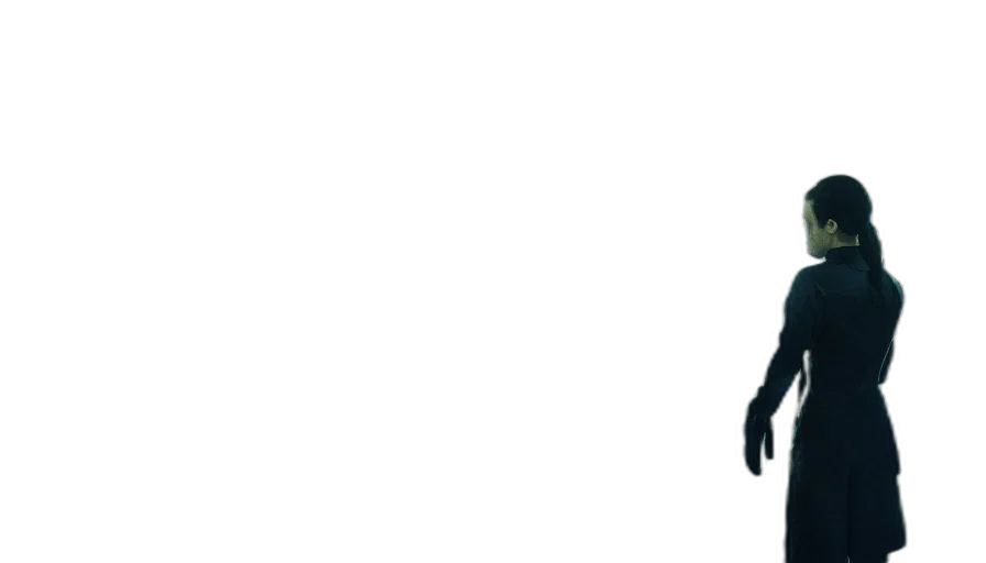 staff, robot, mask, jacket transparent PNG cut-out