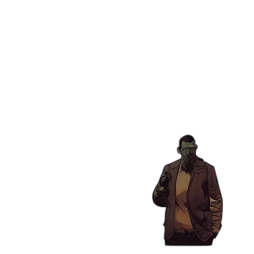 jacket, mask, creature, animal, 3d render, concept art, pixel art, vaporwave transparent PNG cut-out