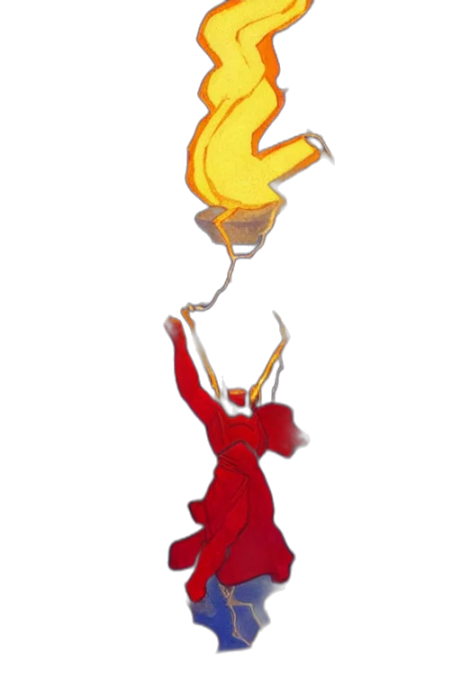 staff, crown, dress, jewelry transparent PNG cut-out