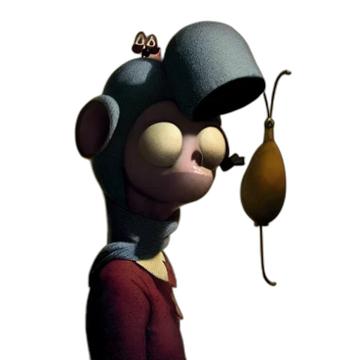 staff, hat, animal, mask transparent PNG cut-out