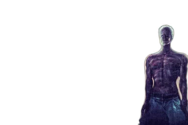 jacket, dress, face, photorealistic transparent PNG cut-out